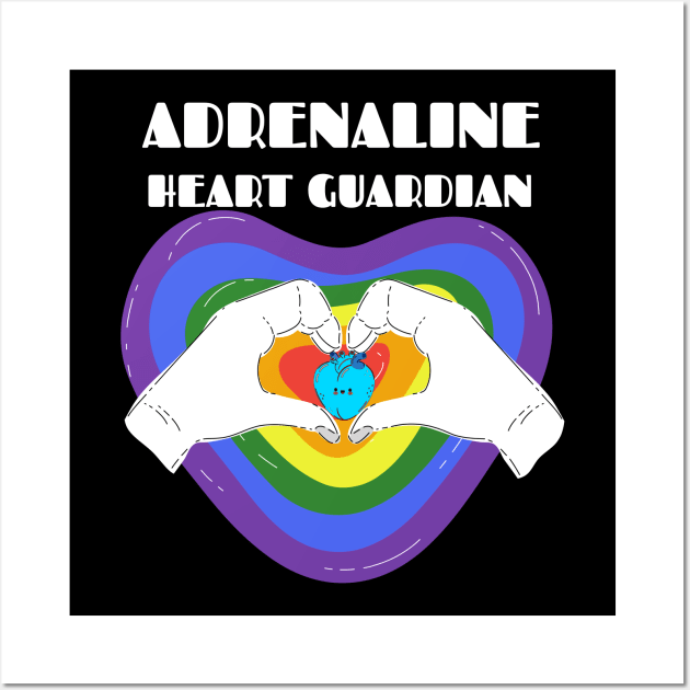 Adrenaline: The Heart Guardian. Wall Art by TaansCreation 